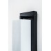 Single Wall Lamp Acrylic Shade Matte Black