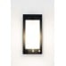 Single Wall Lamp Acrylic Shade Matte Black