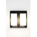 Double Wall Lamp Acrylic Shade Matte Black