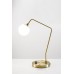 Mid Century Modern Gold Table Lamp