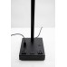 Matte Black Slanted Table Lamp Double Features