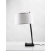 Matte Black Slanted Table Lamp Single Features