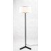 Matte Black Slanted Floor Lamp