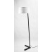 Matte Black Slanted Floor Lamp