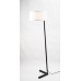 Matte Black Slanted Floor Lamp