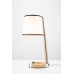 Modern Black Lined Table Lamp