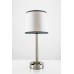 Modern Black Lined Table Lamp