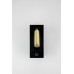 Matte Black and Gold Wall Lamp