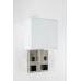 Satin Nickel Single Wall Lamp