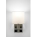 Satin Nickel Single Wall Lamp