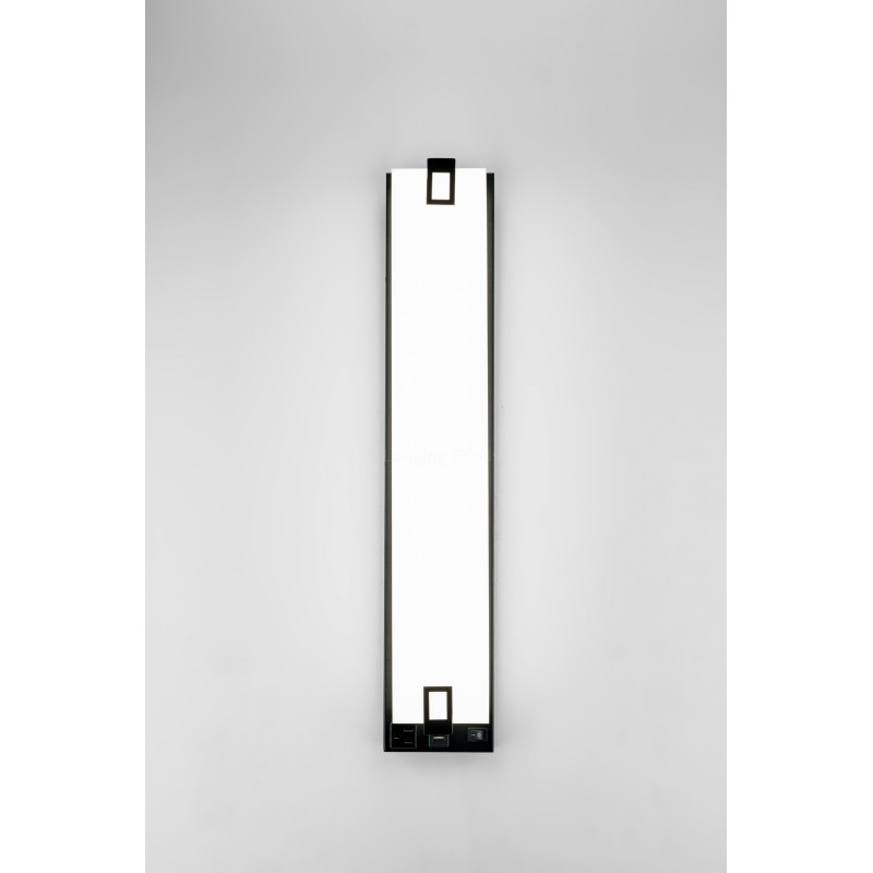 Black Linear Wall Lamp