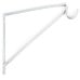 SHELF & ROD SUPPORT, HEAVY DUTY, FIXED Shelf & Rod Support  White Enamel