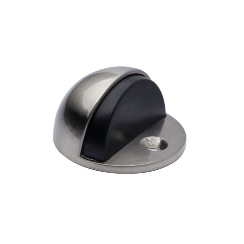 FLOOR STOP, LOW PROFILE Door Stops  Satin Nickel