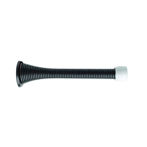 SPRING DOOR STOP, 3-3/4" Door Stop  Oil Rubbed Bronze