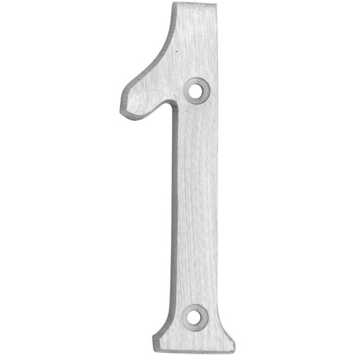 HOUSE NUMBERS, CLASSIC House Numbers - Brushed Aluminum-1