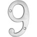 HOUSE NUMBERS, CLASSIC House Numbers - Brushed Aluminum-9