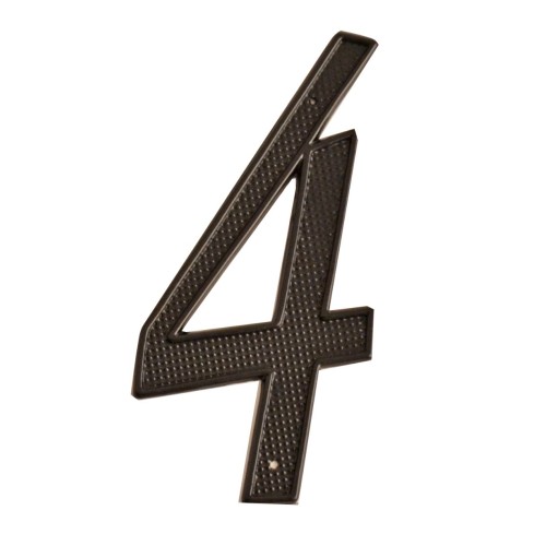 HOUSE NUMBERS, CONTEMPORARY House Numbers - Black-4