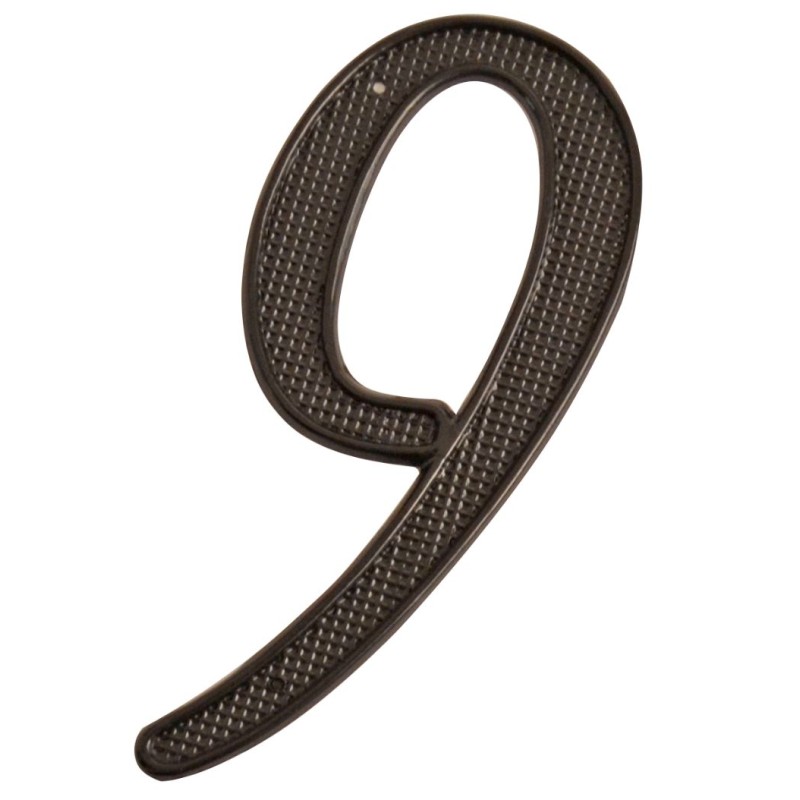 HOUSE NUMBERS, CONTEMPORARY House Numbers -Black-9