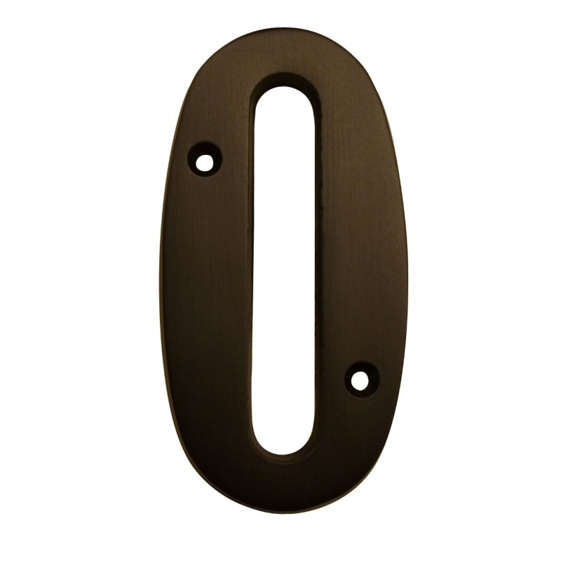 HOUSE NUMBERS, 4"ELEGANT House Numbers - Oil Rubbed Bronze-0