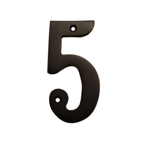 HOUSE NUMBERS, 4"ELEGANT House Numbers -Oil Rubbed Bronze-5