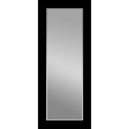 Full Length Mirror Flat Black Frame 24 x 60