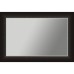 Vanity Mirror Espresso Frame 36 x 48