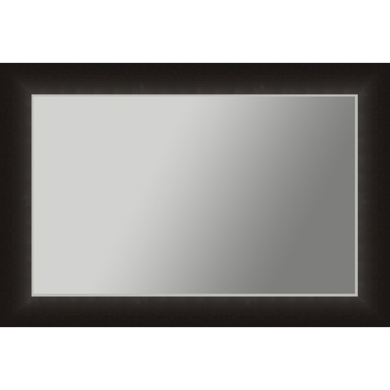 Vanity Mirror Espresso Frame 36 x 48