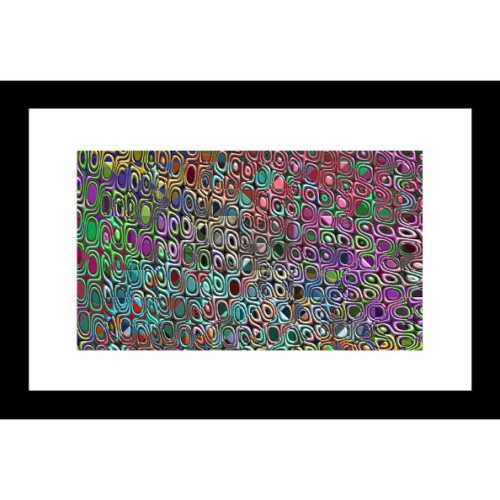 Abstract 24 x 36 Framed Available In Custom Sizes