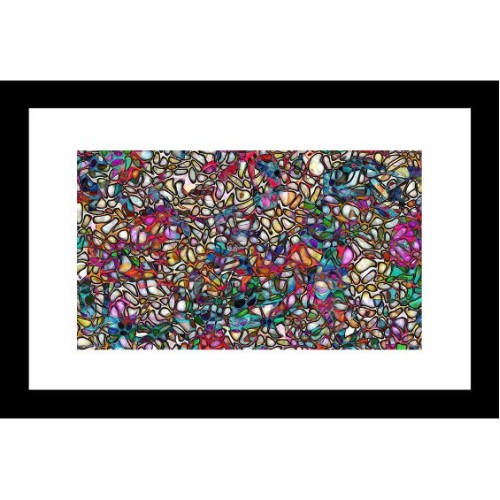 Abstract 24 x 36 Framed Available In Custom Sizes