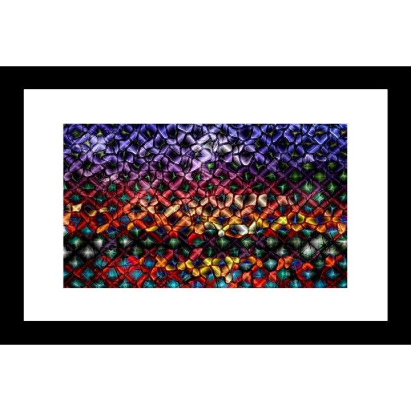 Abstract 24 x 36 Framed Available In Custom Sizes