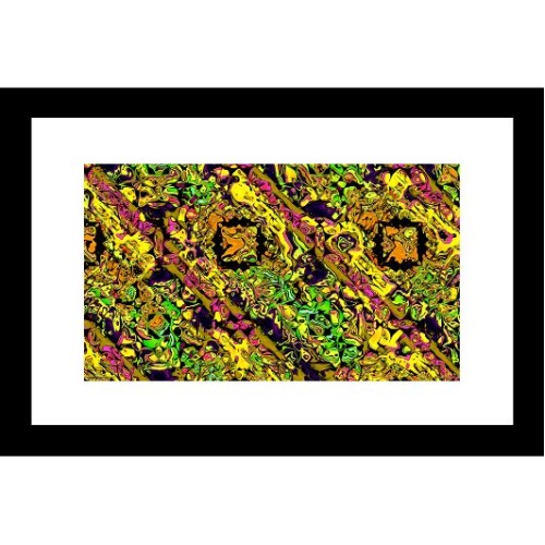 Abstract 24 x 36 Framed Available In Custom Sizes