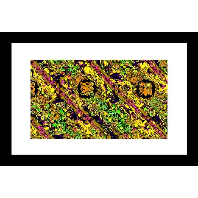 Abstract 24 x 36 Framed Available In Custom Sizes