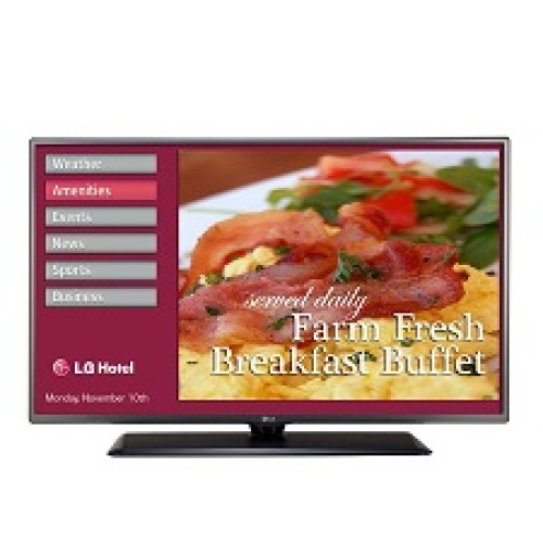 39" class (39.0" diagonal) with Integrated Pro:Idiom and b-LAN