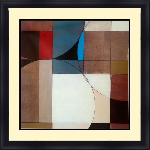 Abstract 30 x 30 Framed Available In Custom Sizes