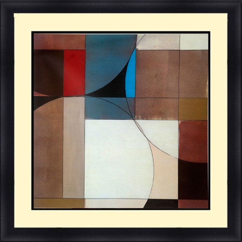 Abstract 30 x 30 Framed Available In Custom Sizes