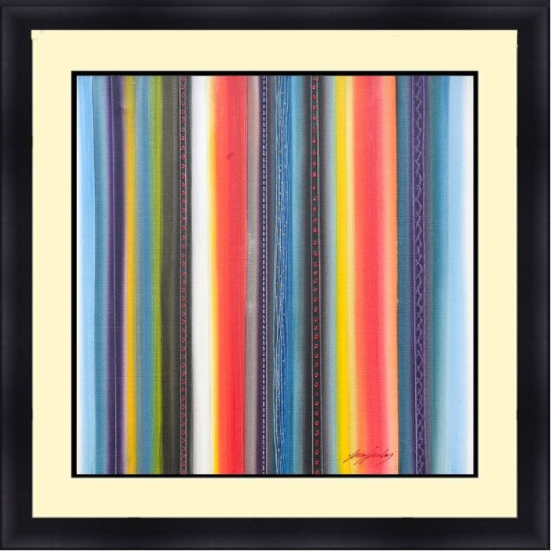 Abstract 30 x 30 Framed Available In Custom Sizes