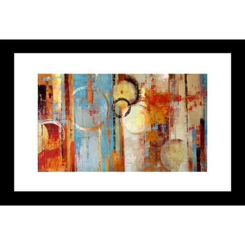 Abstract 24 X 36 Framed Available In Custom Sizes