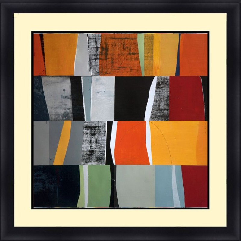 Abstract 30 x 30 Framed Available In Custom Sizes