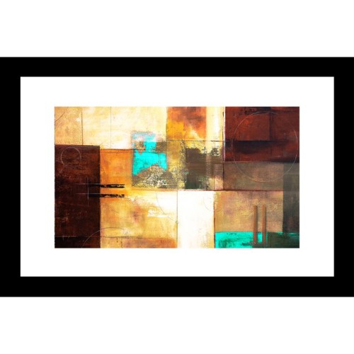 Abstract 24 X 36 Framed Available In Custom Sizes