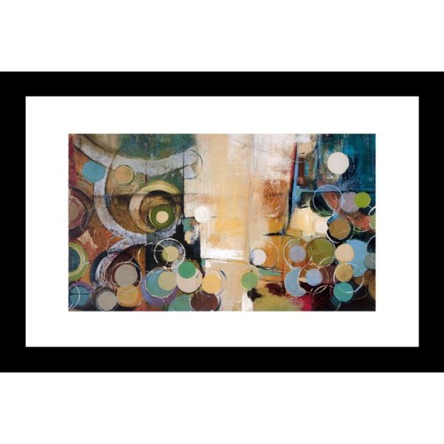 Abstract 24 X 36 Framed Available In Custom Sizes