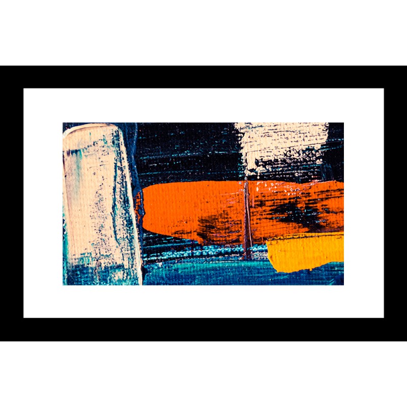 Abstract 24 X 36 Framed Available In Custom Sizes