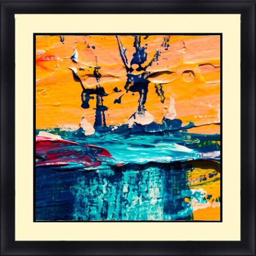 Abstract 30 x 30 Framed Available In Custom Sizes