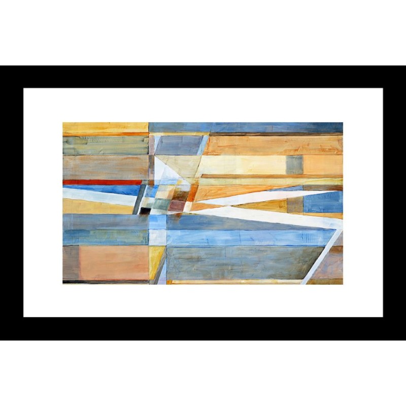 Abstract 24 X 36 Framed Available In Custom Sizes