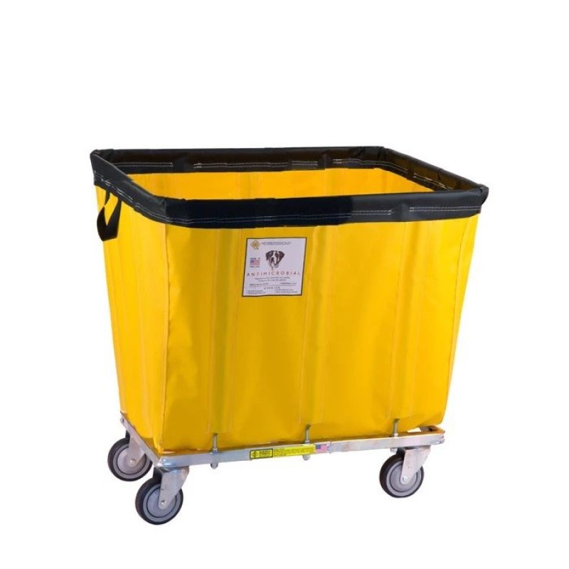 VINYL BASKET TRUCK W/ ANTIMICROBIAL LINER - 6 BUSHEL