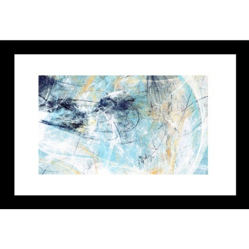 Abstract 24 X 36 Framed Available In Custom Sizes