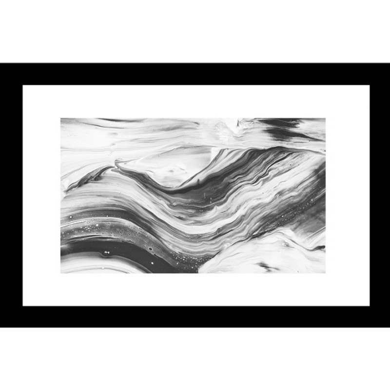 Abstract 24 X 36 Framed Available In Custom Sizes