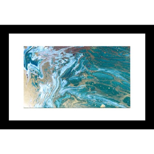 Abstract 24 X 36 Framed Available In Custom Sizes