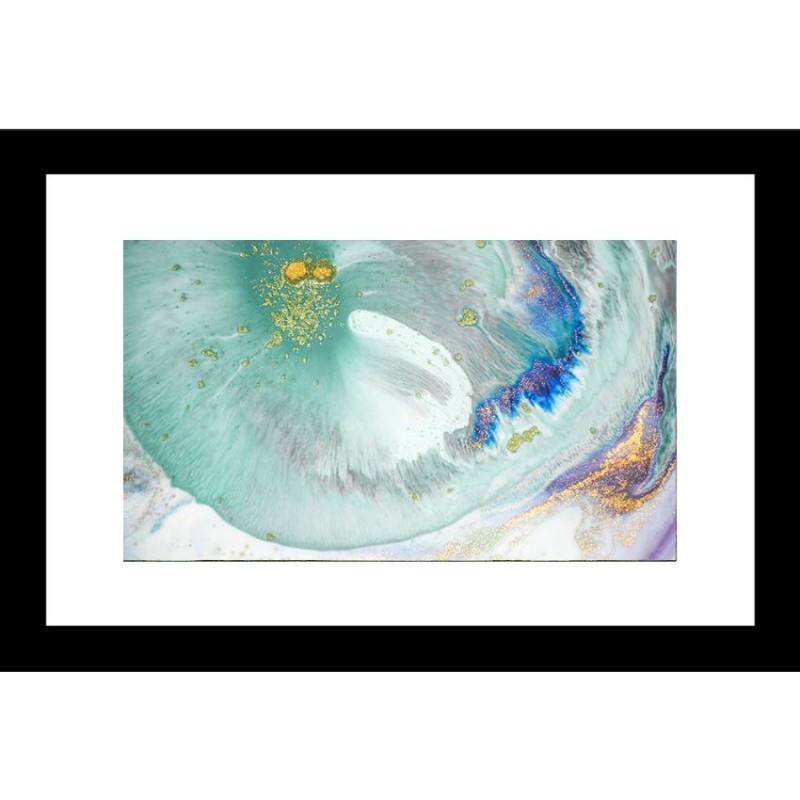 Abstract 24 X 36 Framed Available In Custom Sizes