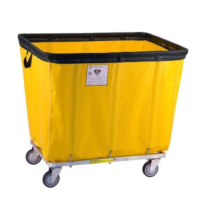 VINYL BASKET TRUCK W/ ANTIMICROBIAL LINER - 12 BUSHEL