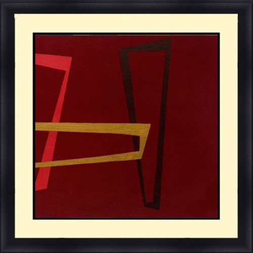 Abstract 30 x 30 Framed Available In Custom Sizes